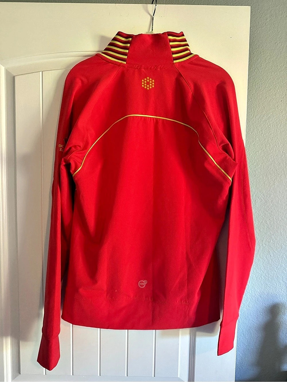 Puma Black Butte Ranch Red Quarter Zip Pullover NWT XL StormCELL - Picture 2 of 5